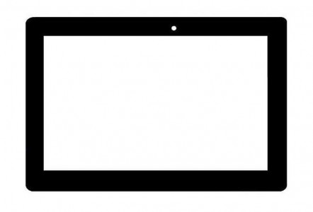 Replacement Front Glass For Asus Vivo Tab White By - Maxbhi.com