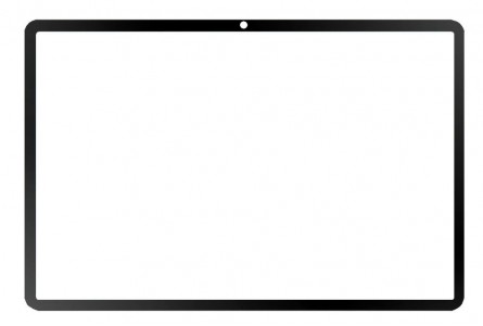 Replacement Front Glass For Doogee Tab A9 Black By - Maxbhi Com