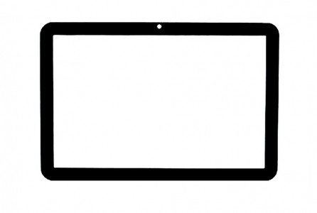 Replacement Front Glass For Motorola Xoom Mz605 White By - Maxbhi.com