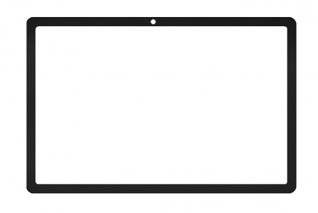 Touch Screen Digitizer For Blackview Oscal Pad 18 Black By - Maxbhi Com