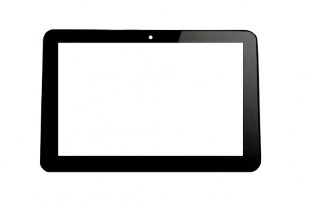 Replacement Front Glass For Spice Mi1010 Stellar Pad Black By - Maxbhi.com