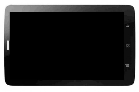 Lcd With Touch Screen For Hitech Amaze Tab 3g White By - Maxbhi Com