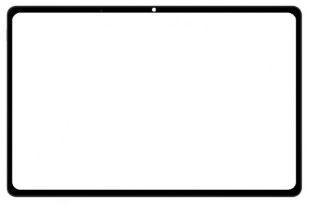 Replacement Front Glass For Oppo Pad Se Black By - Maxbhi Com