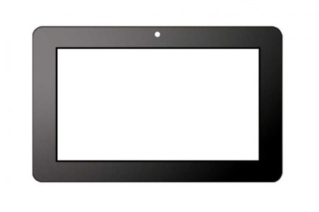 Replacement Front Glass For Fujezone Smart Tab X2 Black By - Maxbhi.com