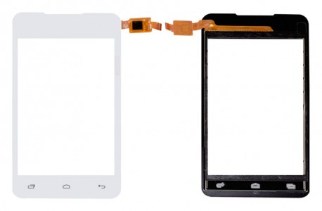 Touch Screen Digitizer For Lava Iris 349 Plus White By - Maxbhi Com