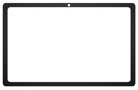 Replacement Front Glass For Cubot Tab 40 Black By - Maxbhi Com