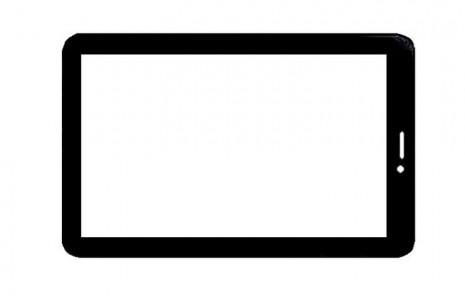 Replacement Front Glass For Celkon Ct And 910 Plus Black Silver By - Maxbhi.com