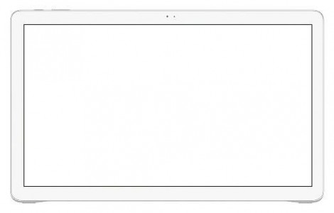 Touch Screen for Samsung Galaxy View - White