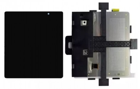 Lcd With Touch Screen For Tecno Phantom V Fold2 Black By - Maxbhi Com