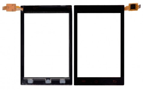 Touch Screen Digitizer For Lava Iris 300 Style White By - Maxbhi Com