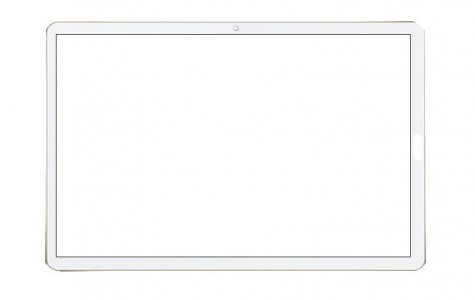 Replacement Front Glass For Huawei Mediapad M6 10 8 Silver By - Maxbhi Com
