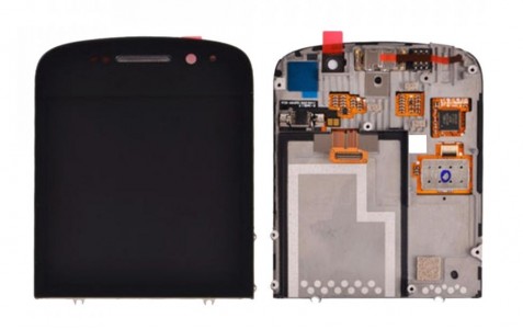 Lcd With Touch Screen For Blackberry Q10 Black By - Maxbhi Com