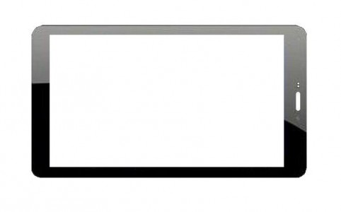Replacement Front Glass For Bsnl Penta Tpad Ws707c 2g Calling Tab In 3d Black By - Maxbhi.com