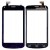 Touch Screen Digitizer For Gionee Pioneer P3 Black By - Maxbhi Com
