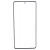 Replacement Front Glass For Vivo V30 Black By - Maxbhi Com