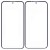 Replacement Front Glass For Nothing Phone 2a Black By - Maxbhi Com