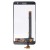 Lcd With Touch Screen For Lava X46 White By - Maxbhi Com