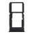 Sim Card Holder Tray For Oneplus Nord N10 5g Black - Maxbhi Com
