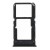 Sim Card Holder Tray For Oneplus Nord N10 5g Black - Maxbhi Com