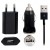 3 In 1 Charging Kit For Chilli H3 With Wall Charger Car Charger Usb Data Cable - Maxbhi Com