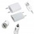 3 In 1 Charging Kit For Xiaomi Poco F2 Pro With Wall Charger Car Charger Usb Data Cable - Maxbhi Com
