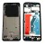 Lcd Frame Middle Chassis For Zte Blade A54 Black By - Maxbhi Com