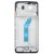 Lcd Frame Middle Chassis For Xiaomi Redmi 13c 5g Silver By - Maxbhi Com