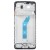 Lcd Frame Middle Chassis For Xiaomi Redmi 13c Black By - Maxbhi Com