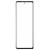 Replacement Front Glass For Samsung Galaxy Z Fold 3 Black By - Maxbhi Com