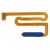 Fingerprint Sensor Flex Cable For Samsung Galaxy A12 2021 Blue By - Maxbhi Com