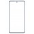 Replacement Front Glass For Samsung Galaxy M55 5g Black By - Maxbhi Com