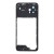 Middle Frame Ring Only For Motorola Moto G23 Black By - Maxbhi Com