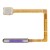Fingerprint Sensor Flex Cable For Xiaomi Redmi Note 13 5g White By - Maxbhi Com