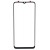 Replacement Front Glass For Realme Narzo 10 Black By - Maxbhi Com