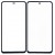 Replacement Front Glass For Vivo T3x 5g Black By - Maxbhi Com