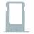 Sim Card Holder Tray For Apple Iphone 5 White Silver - Maxbhi Com