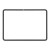 Replacement Front Glass For Apple Ipad Pro 11 2024 Black By - Maxbhi Com