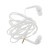 Earphone for Alcatel One Touch 983 - Handsfree, In-Ear Headphone, 3.5mm, White