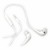 Earphone for Alcatel One Touch Pop C3 4033D - Handsfree, In-Ear Headphone, 3.5mm, White