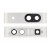 Camera Lens Glass With Frame For Google Pixel 8a Gold By - Maxbhi Com