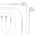 Earphone for Asus Transformer Pad Infinity TF700T - Handsfree, In-Ear Headphone, White
