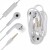 Earphone for BlackBerry 8830 World Edition - Handsfree, In-Ear Headphone, White