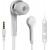 Earphone for Casio G-zOne Brigade - Handsfree, In-Ear Headphone, White