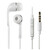 Earphone for Cubot S208 - Handsfree, In-Ear Headphone, 3.5mm, White