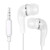 Earphone for GLX X260 - Handsfree, In-Ear Headphone, White