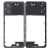Middle Frame Ring Only For Motorola Moto G04s White By - Maxbhi Com