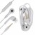 Earphone for Intex Aqua S - Handsfree, In-Ear Headphone, White