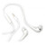 Earphone for Karbonn K1 - Handsfree, In-Ear Headphone, White