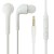 Earphone for Karbonn K595 Star - Handsfree, In-Ear Headphone, White