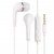 Earphone for Motorola BACKFLIP - Handsfree, In-Ear Headphone, 3.5mm, White